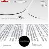 Buy cheap New Arrival 0.21MM Right Angle Super thin tempered glass screen film for iphone 5/5s from wholesalers