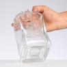 Buy cheap Clear Glass Collar 750ml Embossed Bottle for Alcoholic Beverages and Drinks from wholesalers