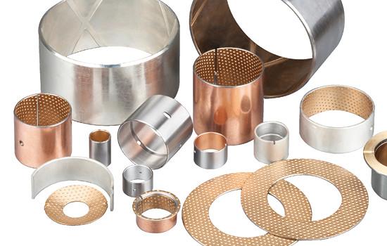 Buy cheap Low Friction Coefficient Bimetal Bearing Bushes with Oil Holes Ball Shaped from wholesalers