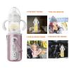Buy cheap 240Ml wholesale customized glass baby milk feeding bottles with warmer sleeves formula storage set Easy On The Go from wholesalers