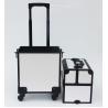 Buy cheap Lockable Aluminum Pro Makeup Case White - Black Large Space For Storage from wholesalers