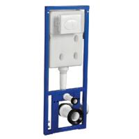 Buy cheap OEM Wall Mounted Concealed Toilet Carrier Frame With Dual Flush Toilet Tank product