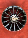 Black 19 Inch AMG Multi Spoke Wheels ET52 Alloy Rims For Mercedes Benz C Class