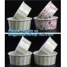 Buy cheap Food grade standard icecream paper cups for European and American market,custom logo printed disposable icecream scround from wholesalers