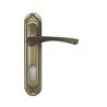 Buy cheap DIN 0582 Zinc Painting Door Handles With Cylinder Hole from wholesalers