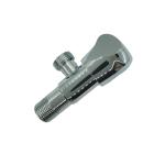 Double Outlet Angle Cock Valve 90 Degree 3/8" Wear Resistant