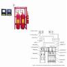 Buy cheap FM200 Remote Electric Fire Extinguisher System Convenient High Flexibility from wholesalers
