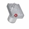 Buy cheap 70x54mm 20kg.Cm 111rpm DC Geared Motors Right Angle Gearhead Motor For Cigarette Machine from wholesalers