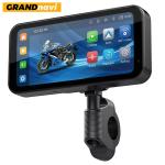Portable 6.25 Inch IPX8 Waterproof Motorcycle Gps Screen With Type-c Power