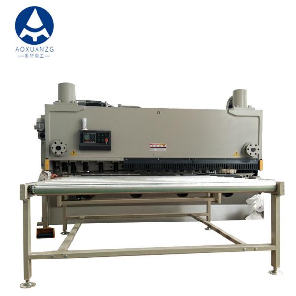 6mm Hydraulic Steel Shearing Machine 12times/Min , Guillotine Metal Cutter E21S