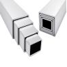 Buy cheap 6061 T6 6063 Aluminum Alloy Square Tube Extrusion Mill Finished 55mm 60MM 70mm from wholesalers