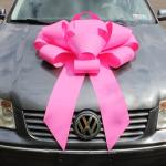 Weding car Gift pull Bow ribbon for wedding car , large gift loop bows for