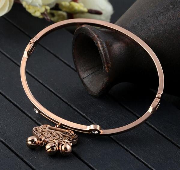Buy cheap Charms Fashion Diamond Jewelry adjustable stainless steel bangle bracelet from wholesalers