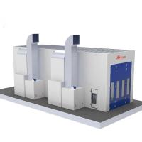 Buy cheap Industrial Grade Spray Booth with Front Door and Working Doors for Sturdy product