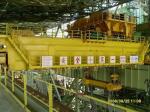 Lightweight 200/50 Ton Double Beam Crane Heat Resistant Metallurgy Steel Plant
