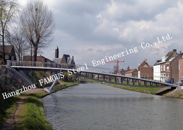 Buy cheap Aluminum Prefabricated Foot Bridges Varies In Length 50 Years Lifespan from wholesalers