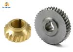 Brass Copper Worm Gear Anti Erosion Long Working Life Stable Performance