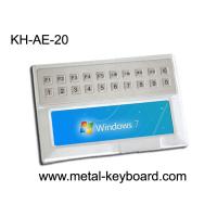 Buy cheap Weather - proof Stainless Steel Ruggedized Keyboard with 20 keys for Medical product
