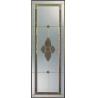 Buy cheap triple glazing panel with brass caming from wholesalers