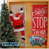 Buy cheap indoor & outdoor door poster PE plastic window cover for halloween christmas decoration,Door Poster Christmas Gift Decor from wholesalers