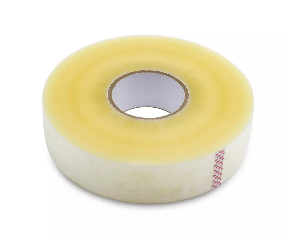 Hot Melt Packing Tape Machine Roll For 48/50mm X 1000M Cello Tape Jumbo Rolls