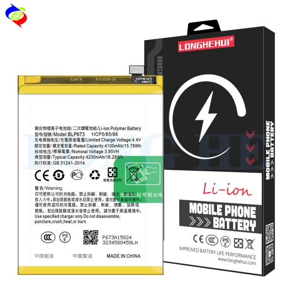 Stock BLP673 4230mAh Mobile Phone Battery for OPPO A12 A31-2020 A12-2020 AX5 AX7