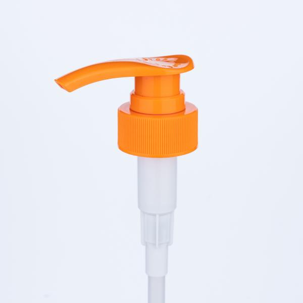 Buy cheap 33/410 Orange Lotion Pump Head for Shower Gel Bottles and Shampoo Bottles for Bathing Skincare and Haircare from wholesalers