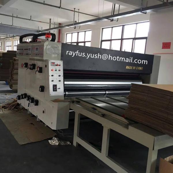 Buy cheap Chain type Flexo Printer Die-cutter, Flexo Printing + Rotary Die-cutting + Creasing from wholesalers