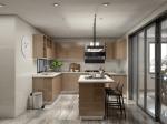 Melamine Finish Lacquer Design Ranghood&Cooker Solid Wood Kitchen Cabinets