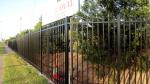 Customized Black Zinc Steel Metal Garrison Fence Panels Maintenance Free