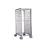 Buy cheap RK Bakeware China Foodservice NSF 15 Tiers Revent Oven Double Rack Stainless Steel Baking Tray Trolley from wholesalers