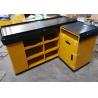 Buy cheap Supermarket Shop Retail Store Counters / Cash Register Counter 1500 * 1200 * 850 MM Size from wholesalers