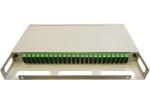 Dustproof Fiber Optic Box / Rack Mount Fiber Termination Box CFCZ/2SC24