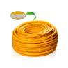 Buy cheap Orange Yellow PVC Spray Hose / Polyester Fiber Reinforced Pipe Tube Anti Abrasion from wholesalers