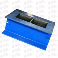 Buy cheap Standard AASHTO T23 Concrete Testing Machine Steel Grout Cube Moulds 2 Gang 11Kg product