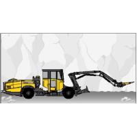 Buy cheap 0 - 7Km / H Speed Underground Rock Breaker Equipment Dual Power 1770mm Width product