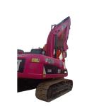 Crawler Used CAT 320D Excavators Earth Moving Machinery Pink Caterpillar 320