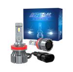 H4 Led Moto Auto Headlight 6500K White 9003 Hb2 All In One Fan High Low Beam Car