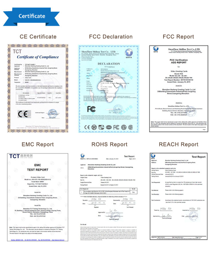 Factory Direct Video Brochure Manufacturer Advertising Business Brochure Digital Video Book