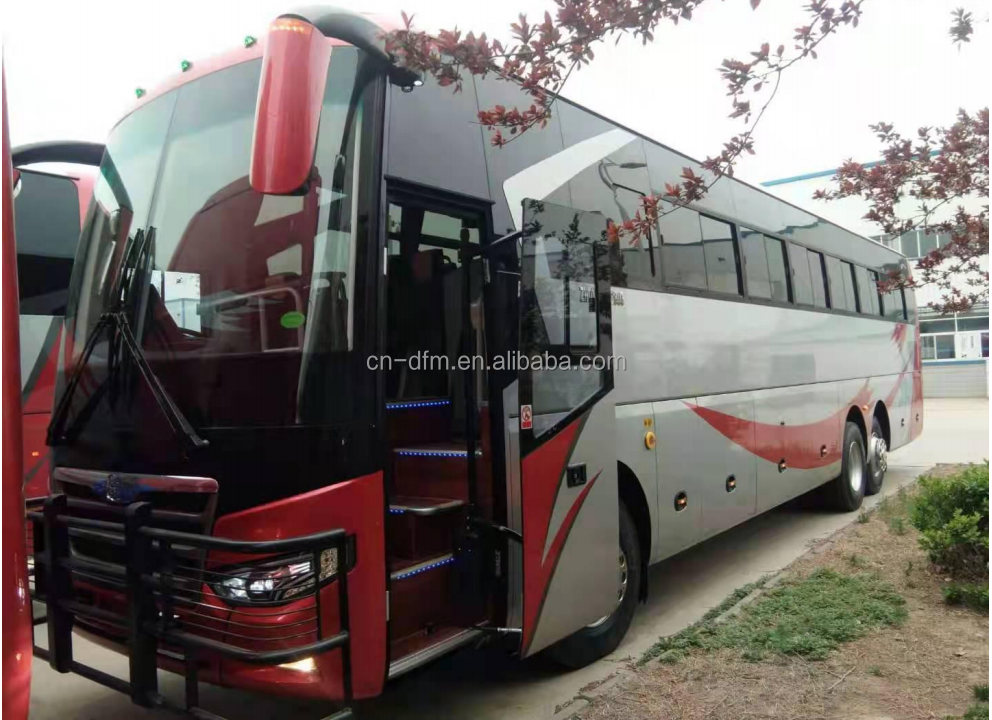 70 Seats Right Hand Driving Power Steering Luxury Coach Bus with 6125 Engine Capacity