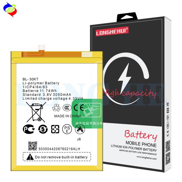 Buy cheap 3050mAh BL-30KT Boom J8 mobile phone battery for Tecno J8 battery rechargeable batteries from wholesalers