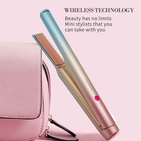 Buy cheap 120 Degree Tourmaline Curling Iron 4000MA Cordless Hair Straightener from wholesalers