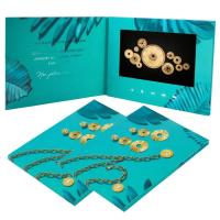 Buy cheap 7 Inch Wedding Invitation Video Greeting Promotional Card Lcd Screen Business Video Card For Marketing video brochure product