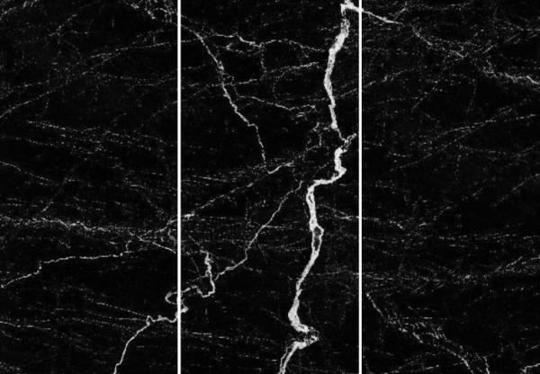 Buy cheap Ararat Lighting Black Colour Marble Slab Tile For Bathroom Scratch Resistant from wholesalers