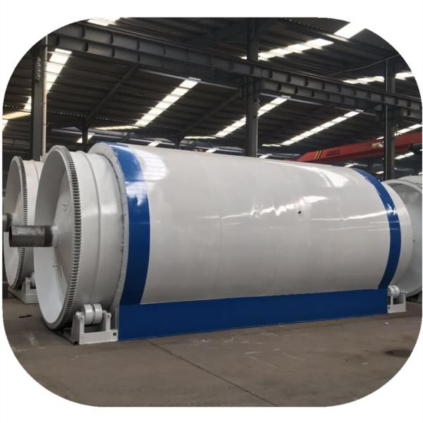 300 Square Meters Area Needed for Waste Tire and Plastic to Fuel Oil Pyrolysis