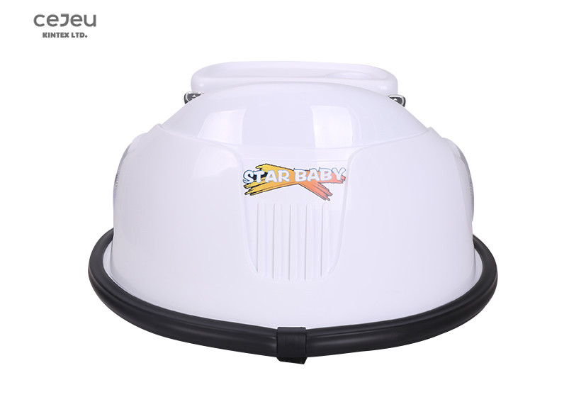 Toy Electric Backrest 360 Spinning Bumper Car 6V4AH Round