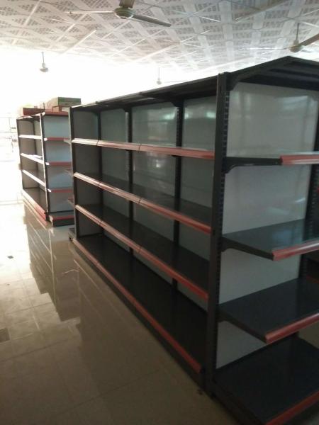 Buy cheap Convenient Store Supermarket Gondola Metallic Racks Display Shelving Shelves from wholesalers