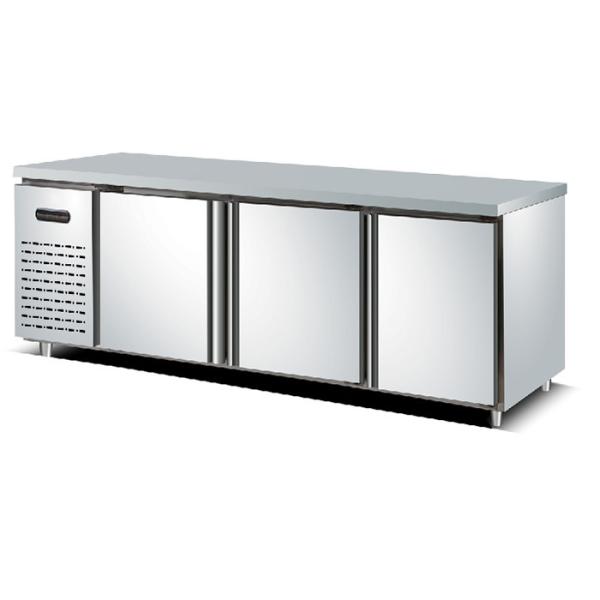 Buy cheap 6ft 550L Commercial Stainless Steel Refrigerator Freezer from wholesalers