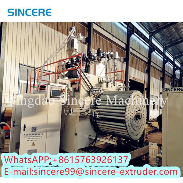 Buy cheap Large Diameter HDPE Hollowness Wall Winding Pipe Extrusion Making Machine from wholesalers