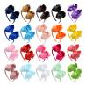 Buy cheap 4.5inch Double Ribbon Hair Bows Diy Kids Baby Hair Bow Clips Kids from wholesalers